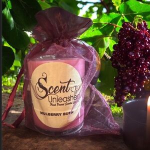 MULBERRY BUSH, SCENT UNLEASHED LLC LUXURY HAND POURED SCENTED CANDLES